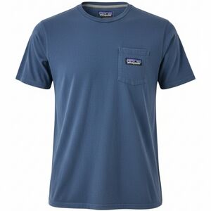 Patagonia Boardshort Label Pocket Responsibili Tee Crewneck T-Shirt Mens Small